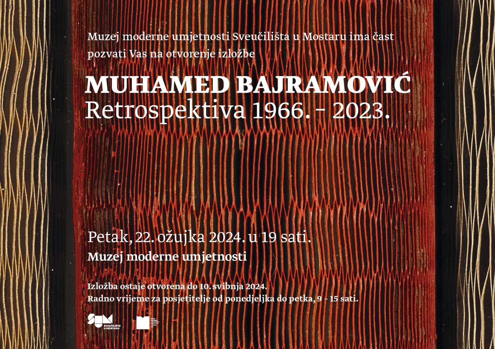 Retrispektiva 1966.-2023. Likovnog umjetnika Muhameda Bajramovića